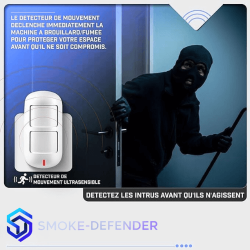 Dimgenerator mot Inbrott – Smoke-Defender – Inbrottsskydd