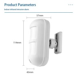Detector de movimiento con inmunidad para mascotas