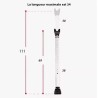 dimensions du bloc porte