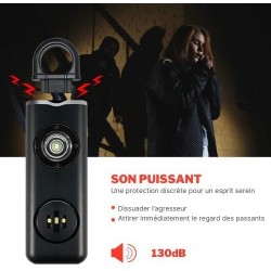 Alarme Personnelle 130 dB – Find My Apple – Anti-Agression
