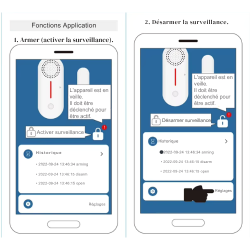 Wireless Door/Window Sensor with Alarm