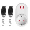 Prise Télécommandée RF 433 MHz 16A – Sans Wi-Fi | 2 Télécommandes
